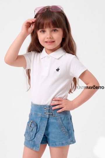 Enagua short de ni&ntilde;a