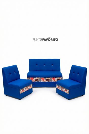 JUEGO DE SALA DE SALA DE 3 PIEZAS