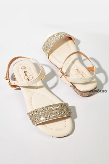 SANDALIA ENGREIDA-WHIT