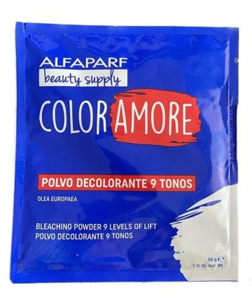 ALFAPARF-COLOR AMORE-POLVO DECOLORANTE 9 TONOS (50G)