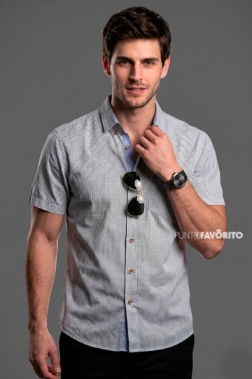 Camisa de vestir  manga corta WALTER