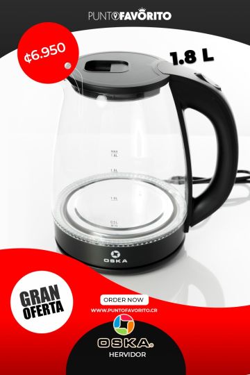 OSKA HERVIDOR DE AGUA 1.8L