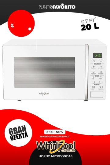 MICROONDAS WHIRLPOOL 0.7FT