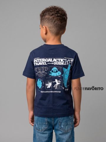 Camisa manga corta de ni&ntilde;o INTERGALACTIC