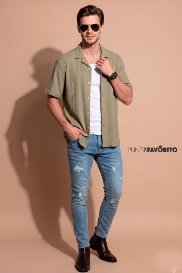 Camisa maga corta MOSSIMO