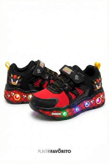 TENI SONIC ROJO NEGRO (24-29)