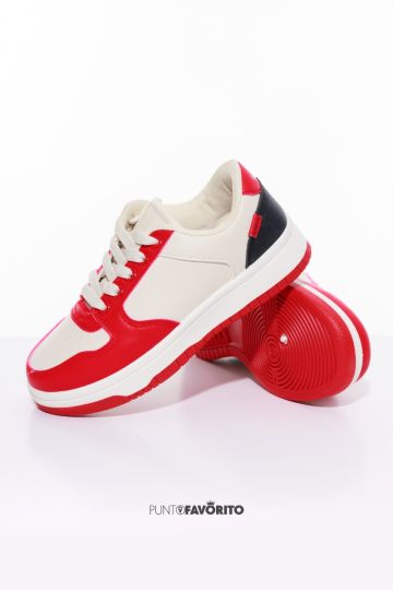 TENI VOX OFF WHITE RED