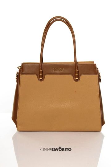 BOLSO SAL-2512 BEIGE CAFE