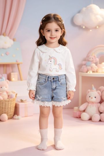 Short de niña MILKY