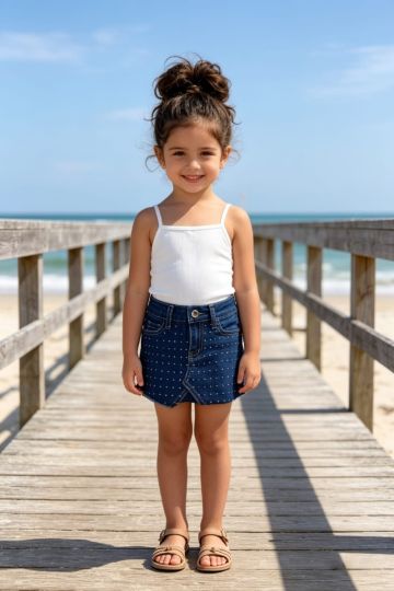 Short enagua de ni&ntilde;a SLV