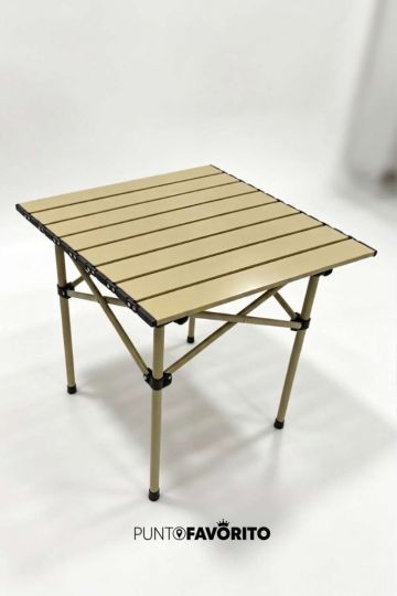 MESA CAMPING PLEGABLE Y ENRROLLABLE