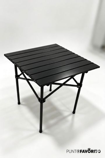 MESA CAMPING PLEGABLE Y ENRROLLABLE N
