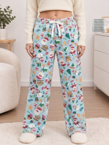 Pantalon de pijama navide&ntilde;o love