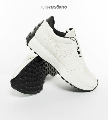 Tennis combinadas - Blanco, Negro